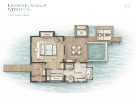 Lagoon Bungalow with Pool