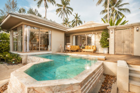Two Bedroom Beachfront Pool Villa