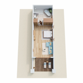 Deluxe Sunset Villa (47 m²)