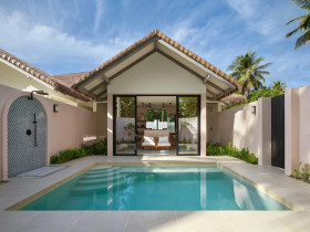 Two Bedroom Residence with Two Beach Pool and Garden Pool