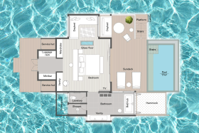 Water Villa with Pool (123 m²)