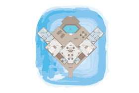 Two Bedroom Water Villa with Pool (220 m2)