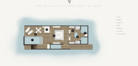 Water Villa with Pool