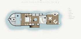 Island Villa with Pool