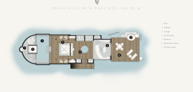 Beach Villa with Pool