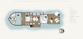 Grand Premier Beach Villa with Pool
