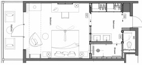 Deluxe Sea View Room (40 m²)