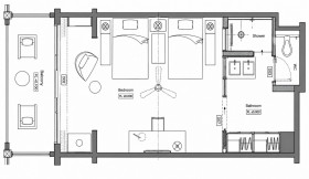 Premium Beach Front Room (50 m²)