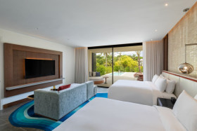 Premier Deluxe Guest room, 2 King, Private pool