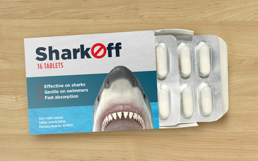 Objav roka 2015: Vedci vyvinuli špeciálnu pilulku, ktorá odvráti útok žraloka