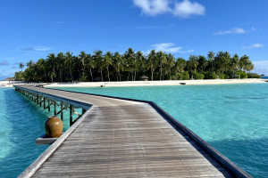 Maldivy v apríli 2024