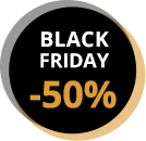 BLACK FRIDAY -50%